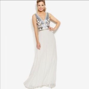 XSCAPE Aztec Sequin Formal Dress Size 12